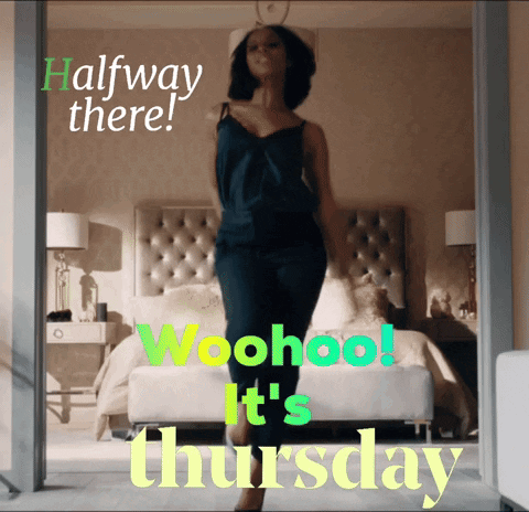 Dancing Girl Half Way There GIF