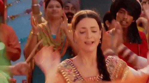 Dancing Girl In Her Traditional Costume GIF