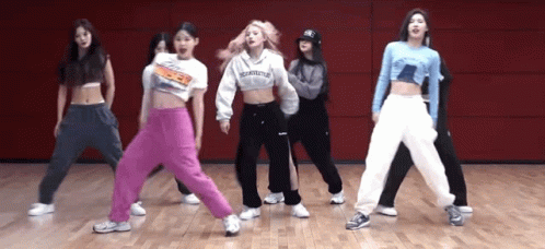 Dancing Girls Cool Performance GIF