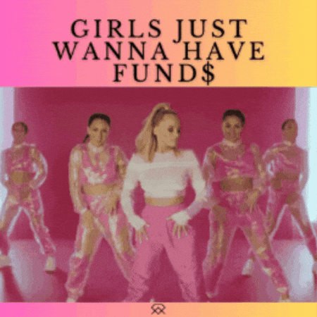 Dancing Girls Just Wanna Have Fun GIF