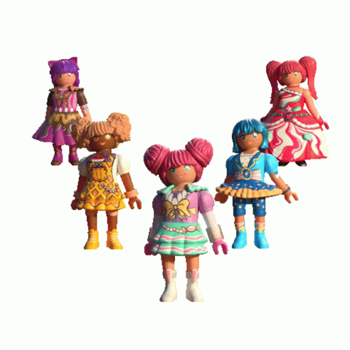 Dancing Girls Playmobil GIF