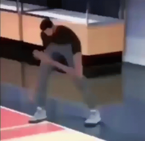 Dancing Guy With Long Legs GIF