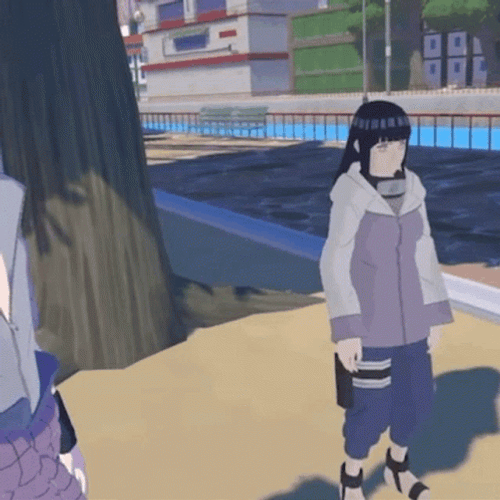 Dancing Hinata Hyuga  GIF