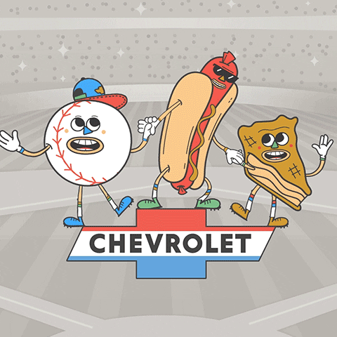 Dancing Hot Dog Chevrolet GIF