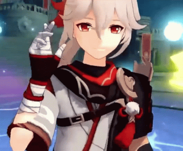Dancing Kaedehara Kazuha GIF