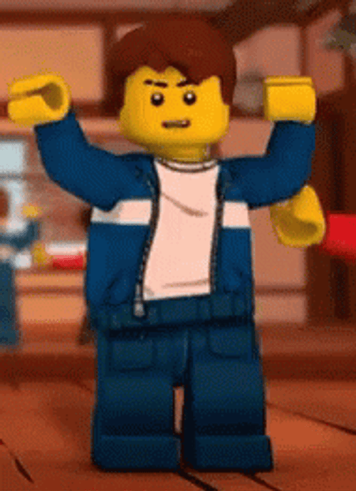 Dancing Lego Man GIF