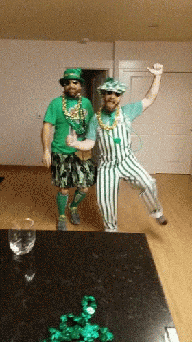 Dancing Leprechaun St Patrick's Day Party GIF
