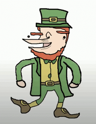 Dancing Leprechaun 385 X 498 Gif GIF