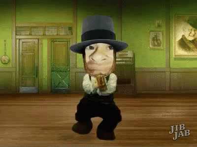 Dancing Leprechaun Irish Dance Face Swap GIF