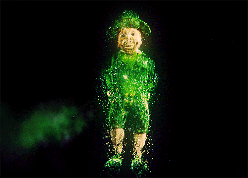 Dancing Leprechaun Glittery Irish Dance GIF
