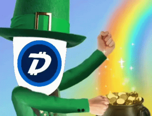 Dancing Leprechaun St Patrick's Day Bitcoin GIF