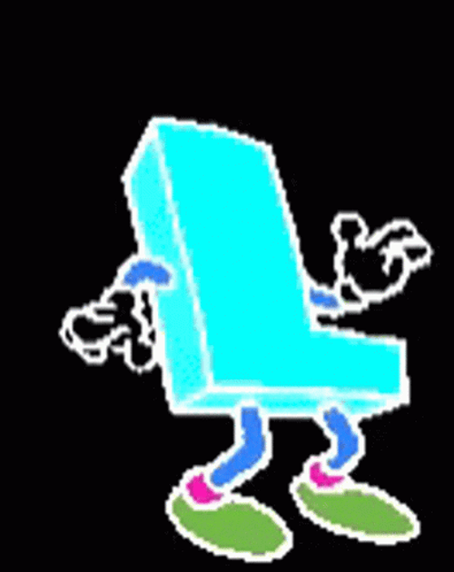 Dancing Letter L GIF