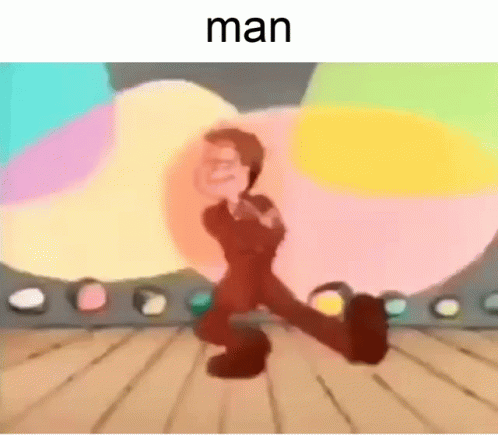 Dancing Man Cartoon GIF