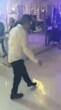 Dancing Man Disco Party GIF