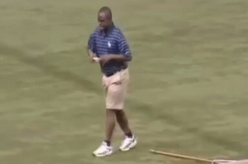Dancing Man In Field GIF