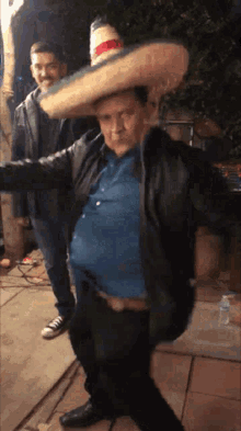 Dancing Man Viva Mexico Hat GIF
