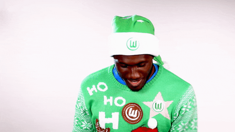 Dancing Man Wearing Ugly Sweater GIF