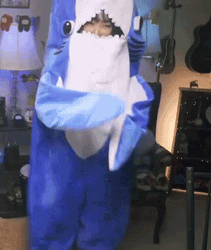 Dancing Mascot Baby Shark GIF