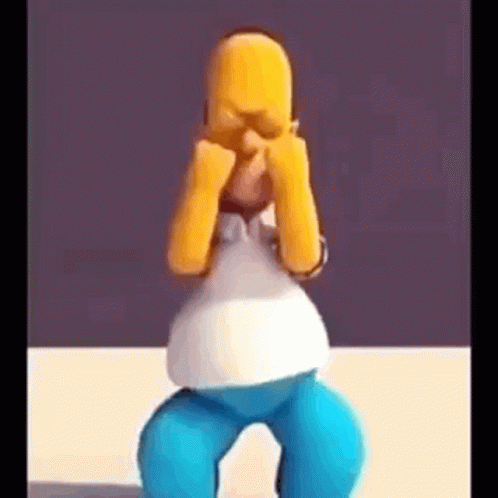 Homer Simpson Funny Dancing Meme GIF