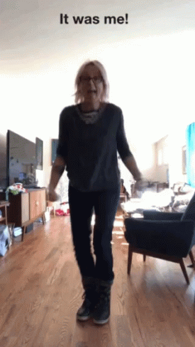 Dancing Mother It Was Me GIF