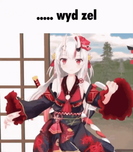 Dancing Nakiri Ayame Wyd Zel GIF