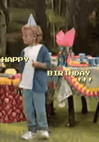 Dancing Party Boy Funny Happy Birthday Meme GIF