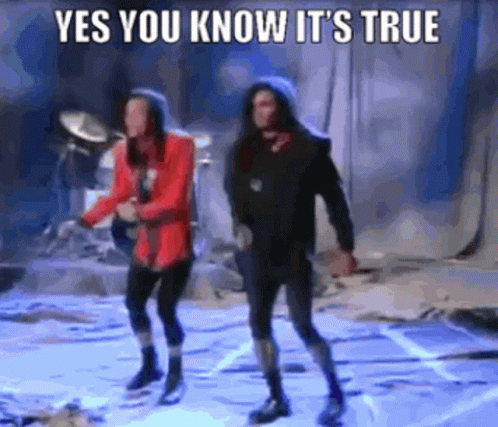 Dancing People With Yes You Know It's True