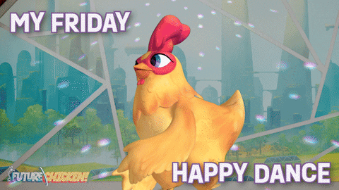 Dancing Potato My Friday Happy Dance GIF