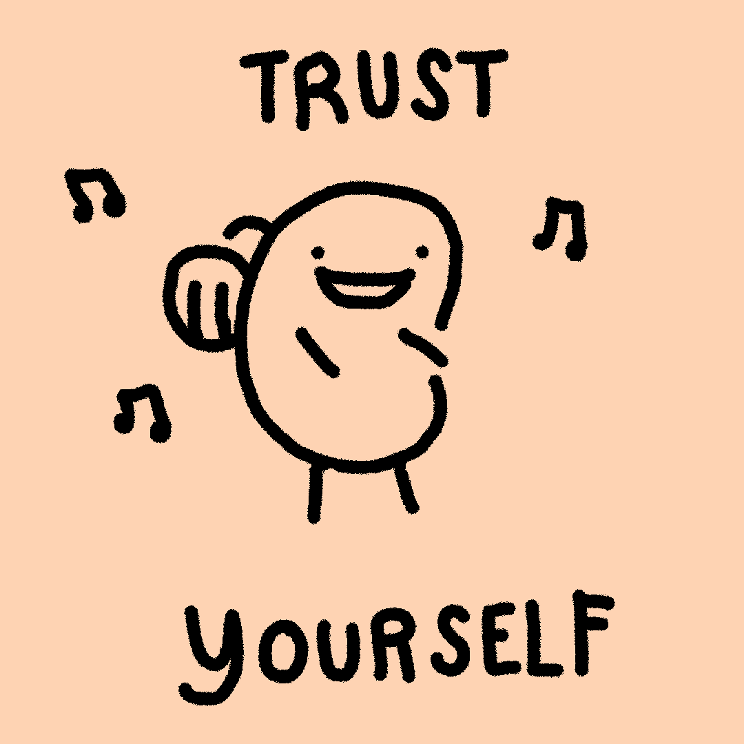 Dancing Potato Trust Yourself GIF