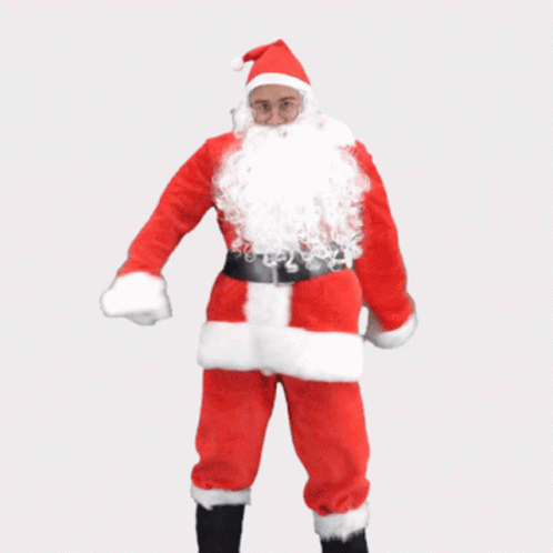 Dancing Santa Claus Shake GIF