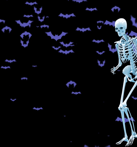 Dancing Skeleton Costume Girl Meme GIF