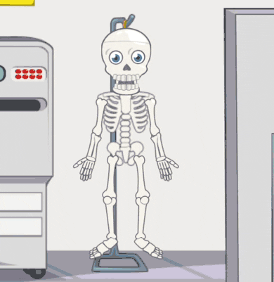 Dancing Skeleton Kid Meme GIF