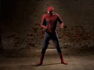 Dancing Spiderman Pop And Lock GIF