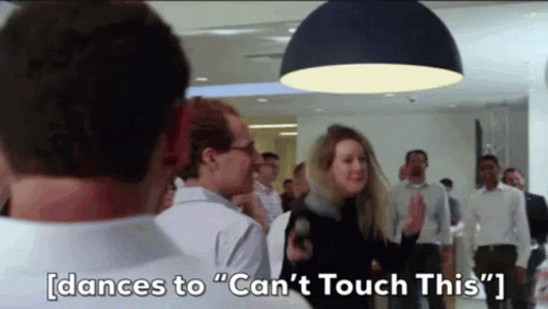 Dancing to Can't Touch This