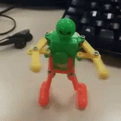 Dancing Toy Robot GIF