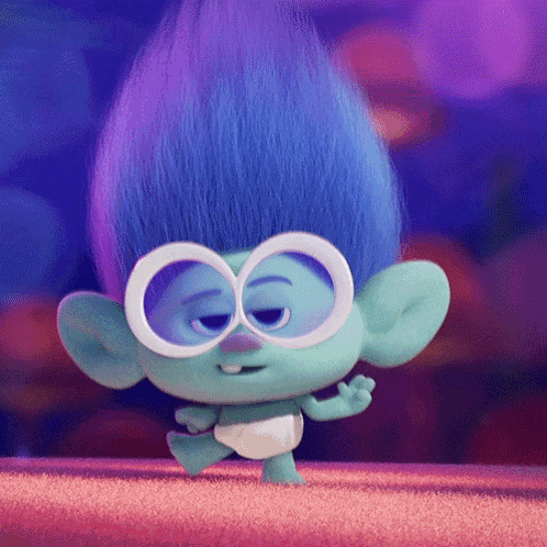 Dancing Trolls Band Together Gif GIF