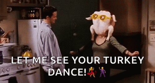 Dancing Turkey Meme GIF