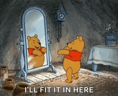 Dancing Winnie The Pooh Ill Fit It In Here GIF