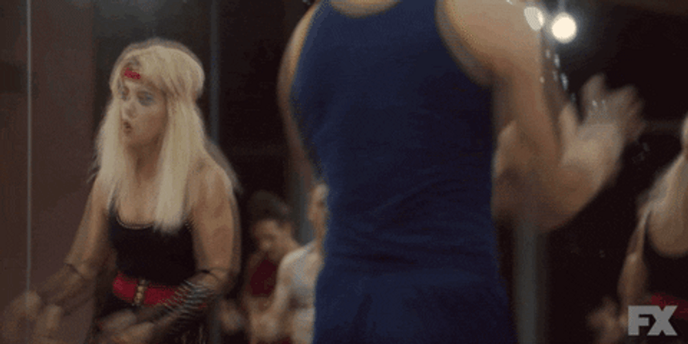 Dancing Woman Hip Thrust GIF