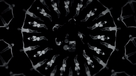 Dancing Women Kaleidoscope GIF