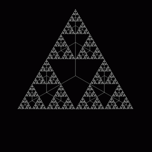 Dandelions Pattern Fractal GIF