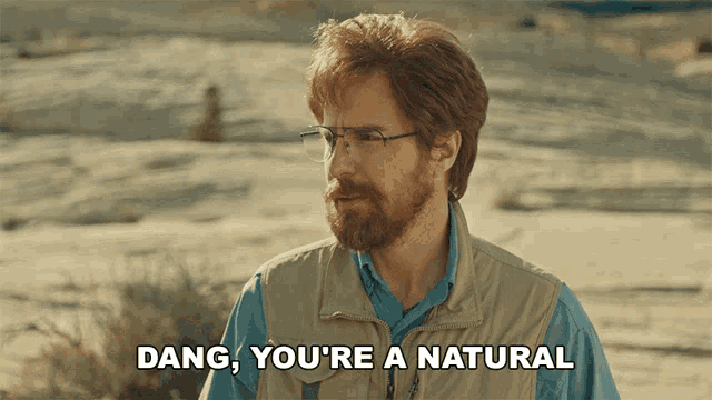 Dang Youre A Natural Sam Rockwell Gif GIF
