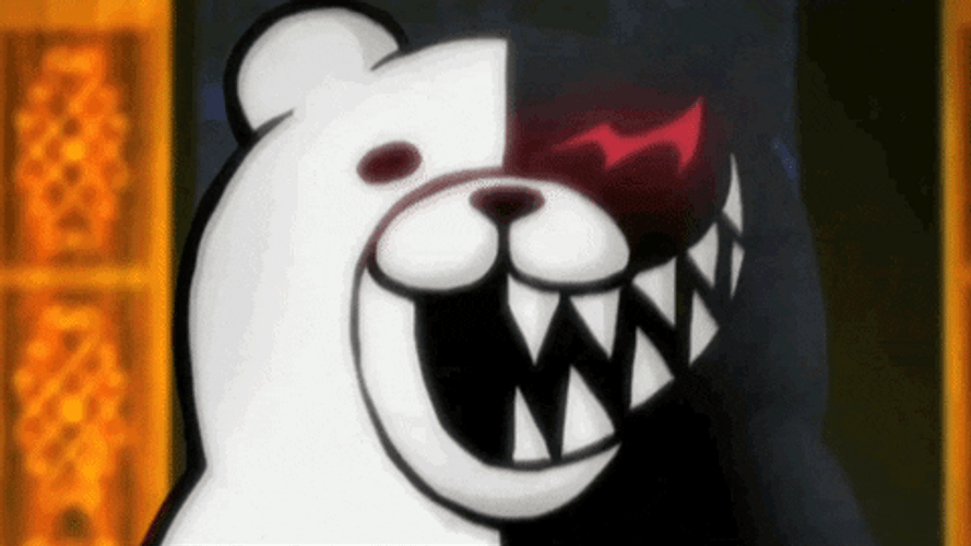 Danganronpa Monokuma Evil Laugh GIF