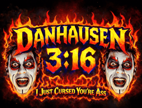 Danhausen 316 Cursed You Poster
