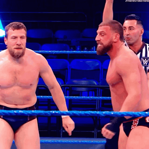 Daniel Bryan Yes Drew Gulak Duo GIF