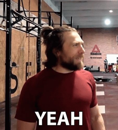 Daniel Bryan Yes Gym Yeah GIF