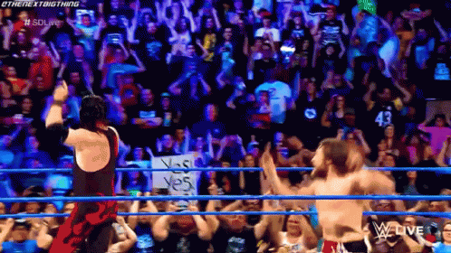 Daniel Bryan Yes Kane Wwe Smackdown GIF