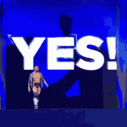 Daniel Bryan Yes Smackdown Entrance GIF
