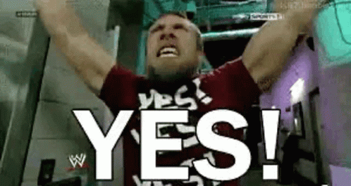 Daniel Bryan Yes Yes GIF