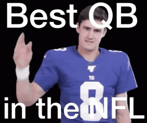 Daniel Jones Best Qb In The Nfl GIF